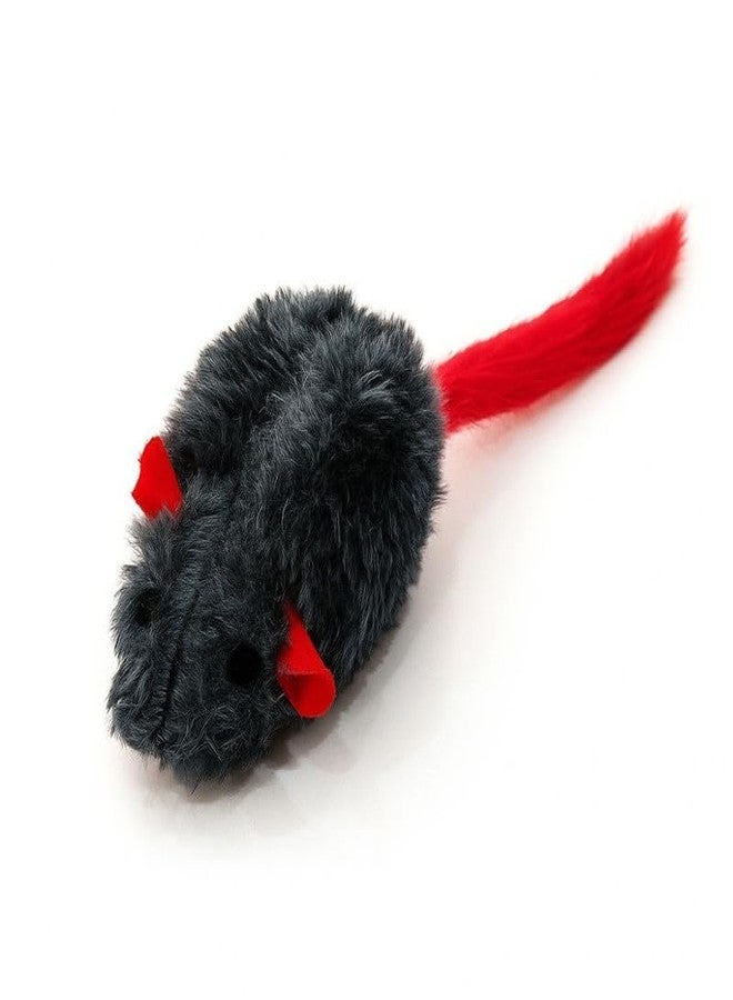 KittuPet ألعاب قطط KittuPet للقطط الصغيرة - مجموعة ألعاب تفاعلية على شكل فئران قطيفة، حيوانات محشوة ناعمة مثالية للاستخدام مع الحيوانات الأليفة (لون عشوائي) - Image 1